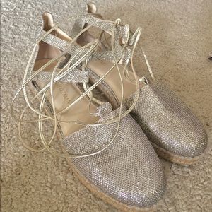 New Stuart Weitzman Espadrille Sandals